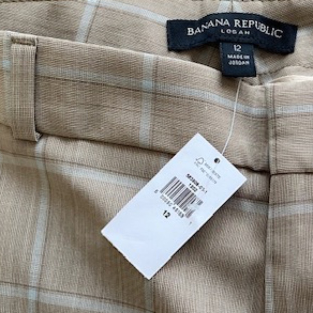 Banana Republic Logan Washable Wool Blend Pant (NWT)